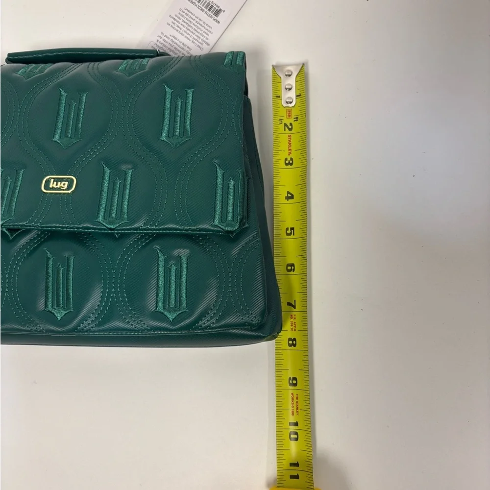 Lug Wicked Emerald Green Quilted Shoulder Bag - Picture 8 of 10